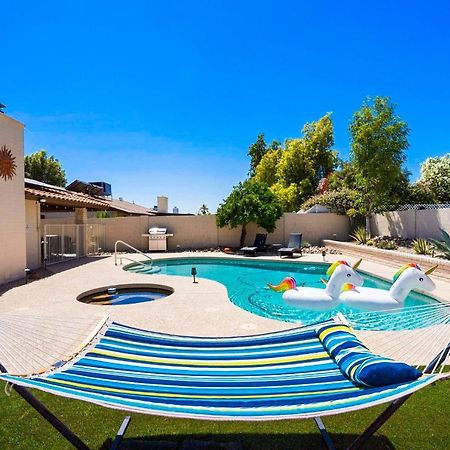 Cozy Phoenix Home Heated Pool & Spa With King Beds Exterior foto