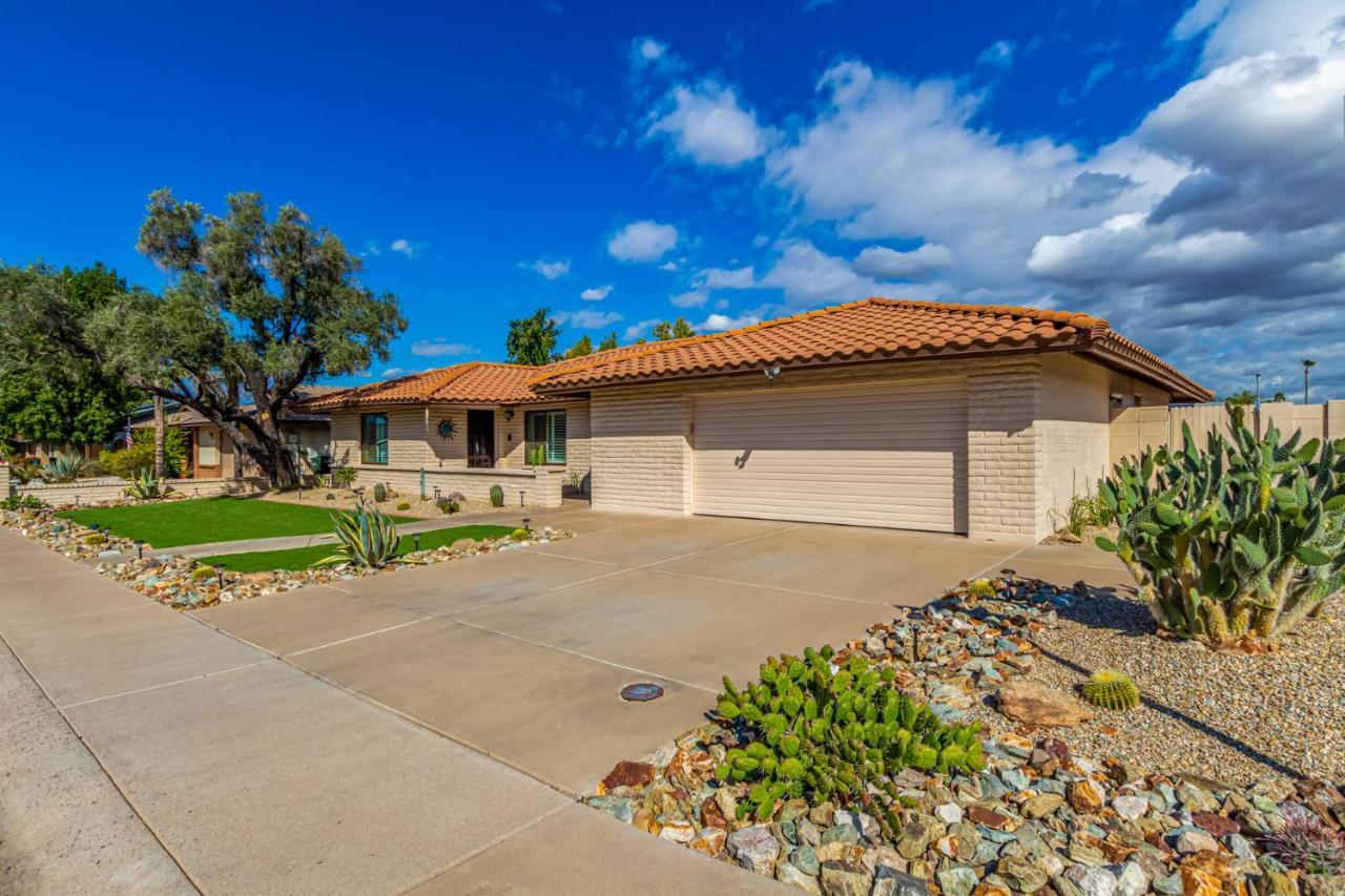 Cozy Phoenix Home Heated Pool & Spa With King Beds Exterior foto